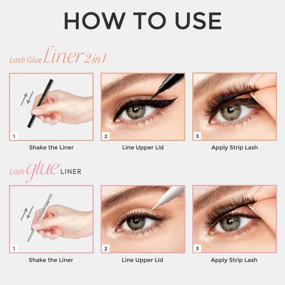 KISS lash glue liner 2-in-1 in clear - Picture 4 of 5